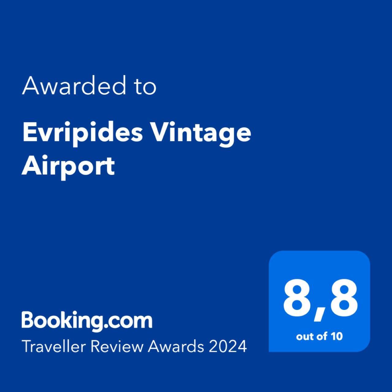 Evripides Vintage Airport Leilighet Spáta Eksteriør bilde